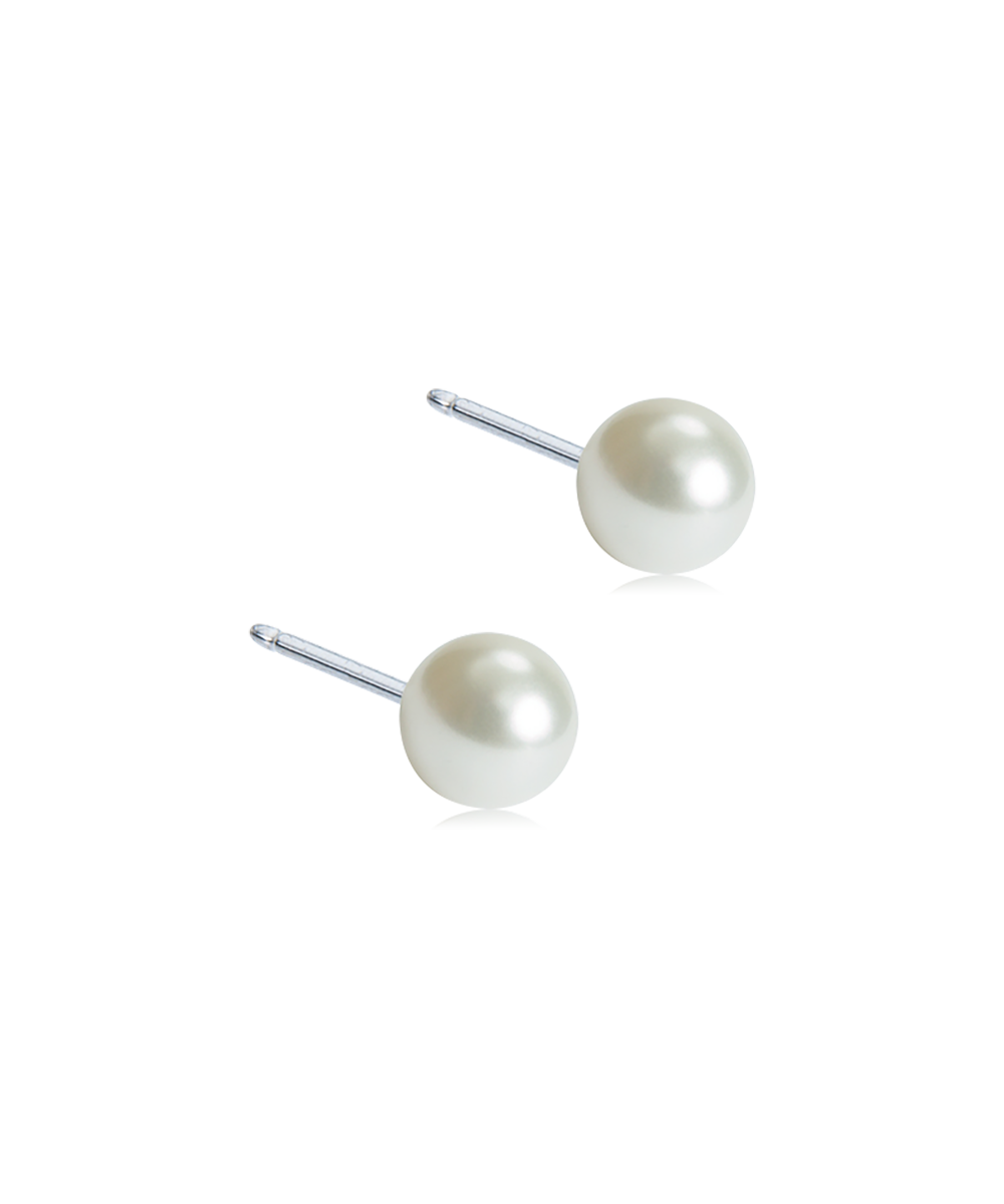 Blomdahl Örhängen Pearl 4 mm
