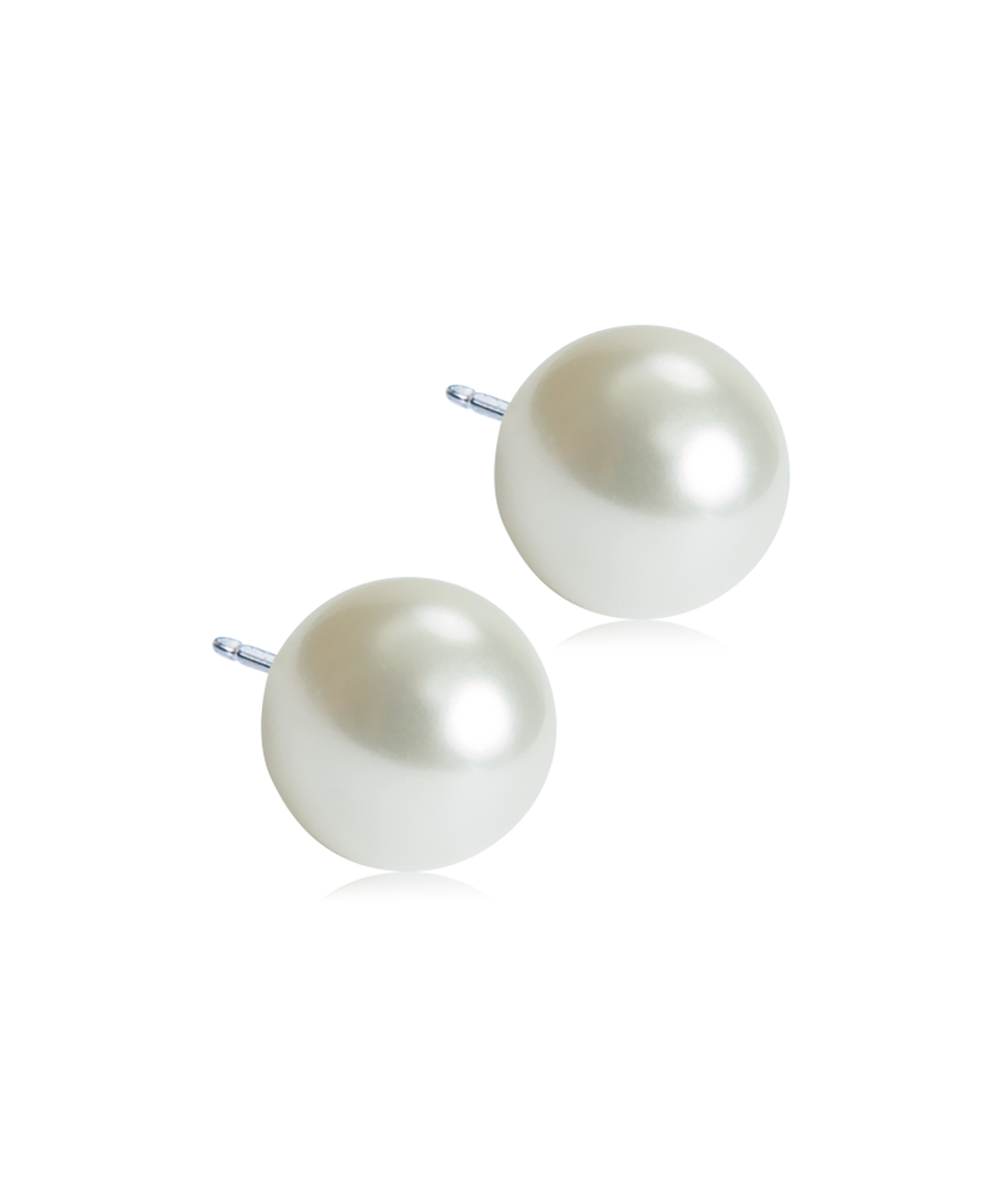Blomdahl Örhängen Pearl 10 mm, White