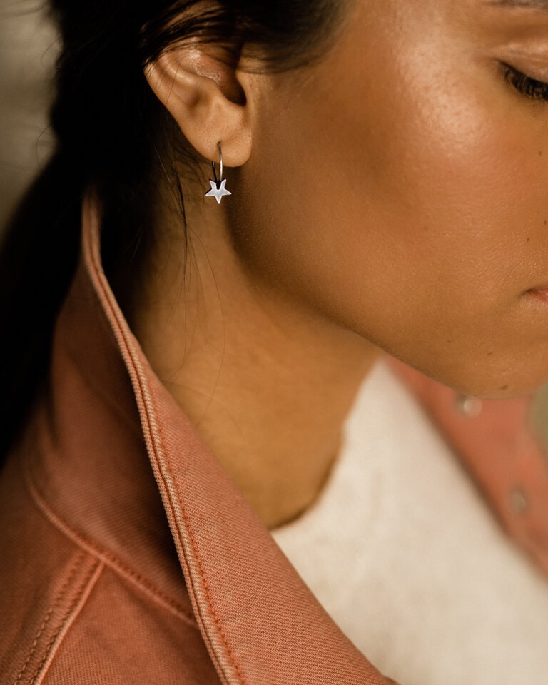 Blomdahl Örhängen Ear Ring, Pendant Star