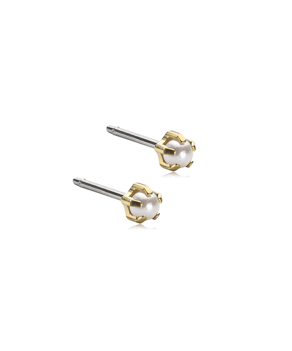 Blomdahl Örhängen Tiffany Pearl 4 mm