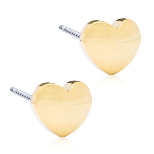 Blomdahl Örhängen Heart 8 mm