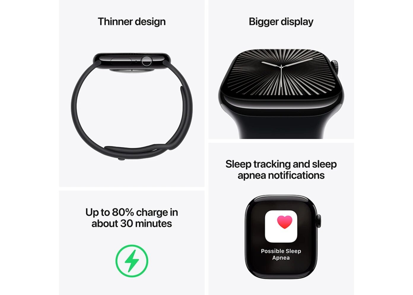 Apple Watch Series 10 GPS Aluminiumboett