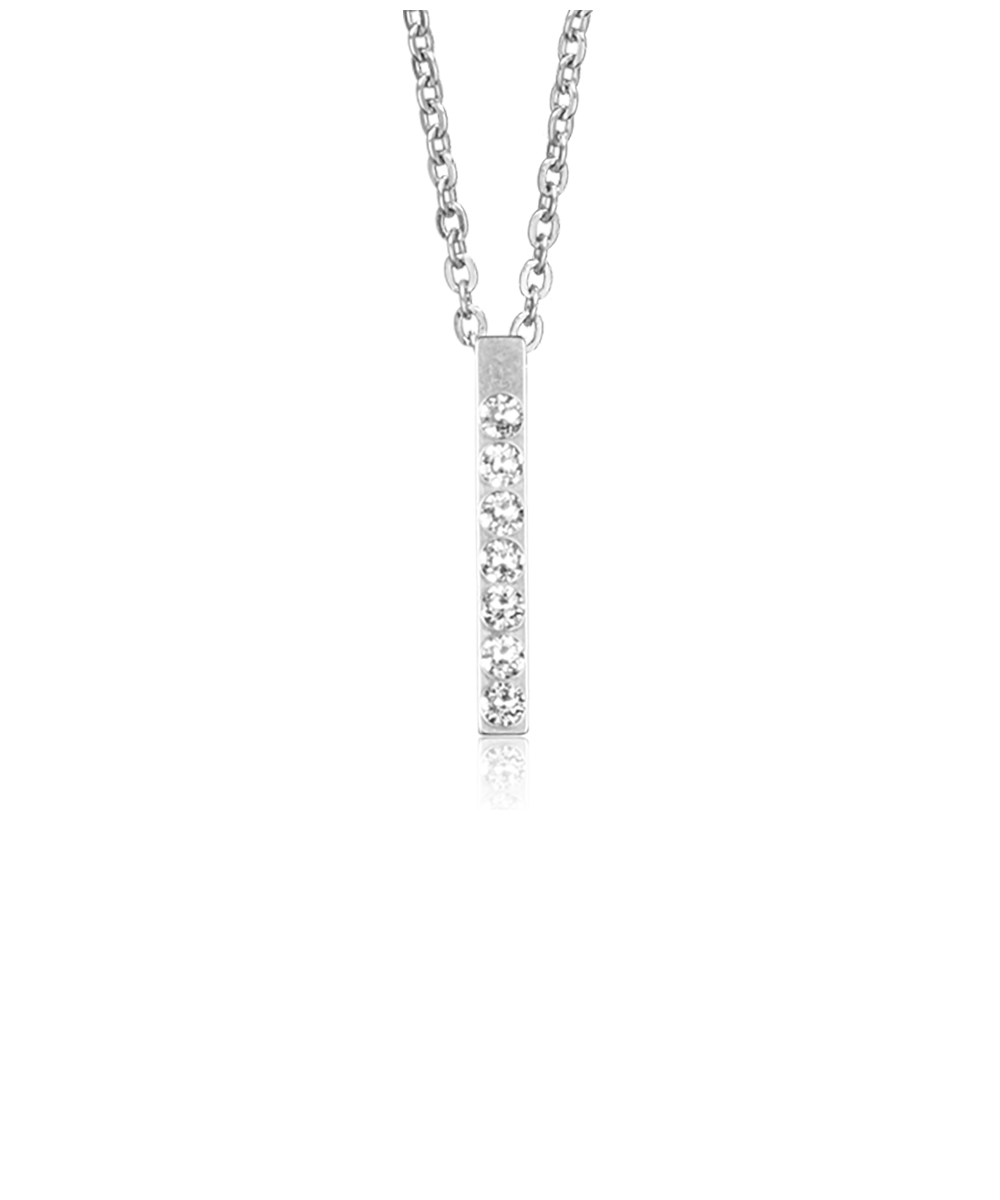 Blomdahl Halsband Brilliance Straight 20 mm, Crystal
