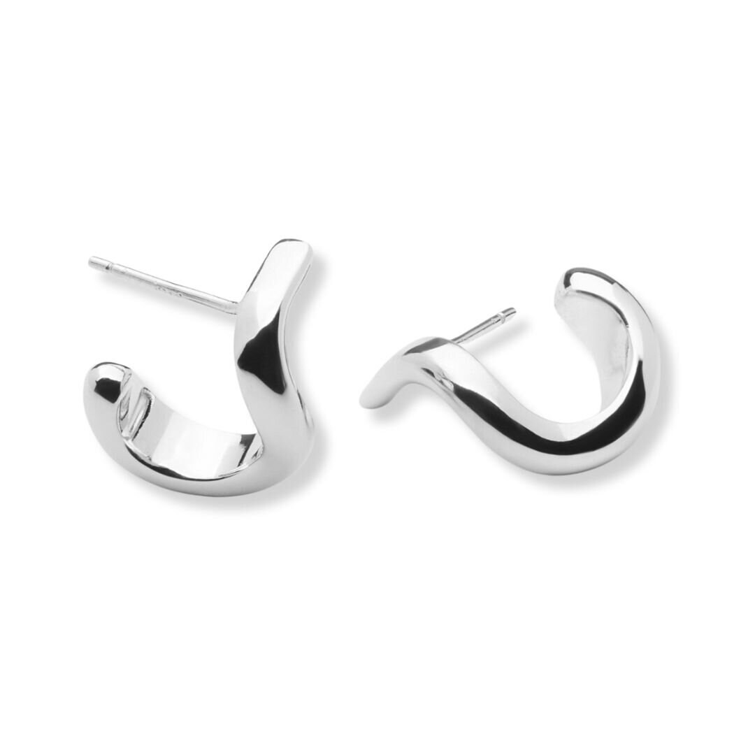Jolly örhängen - Silverplätering