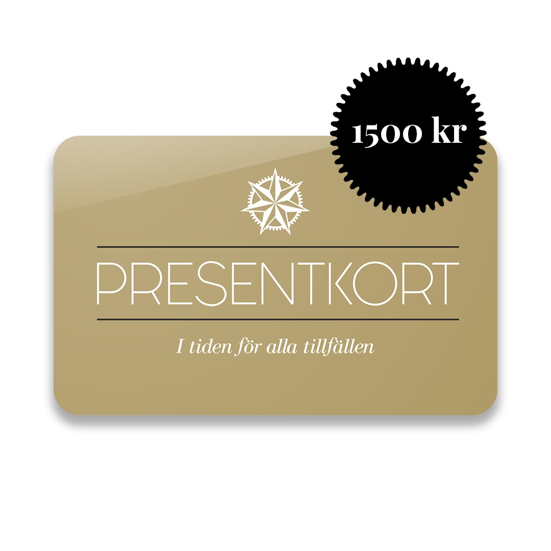 Presentkort 1500kr