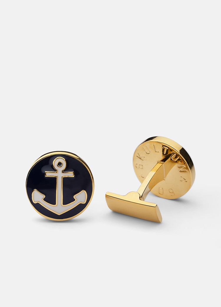 Skultuna The anchor cufflink