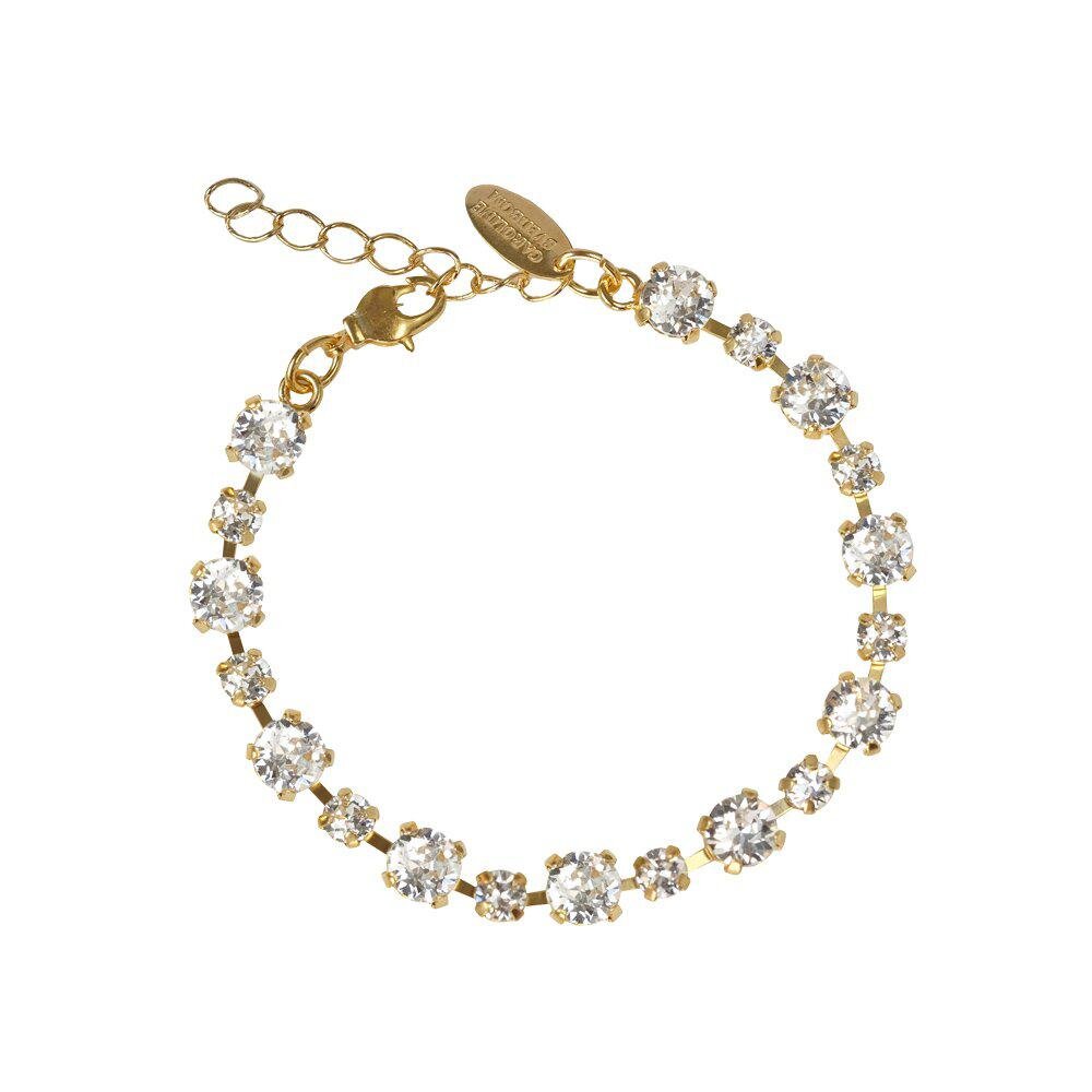 Calanthe Bracelet Gold Crystal