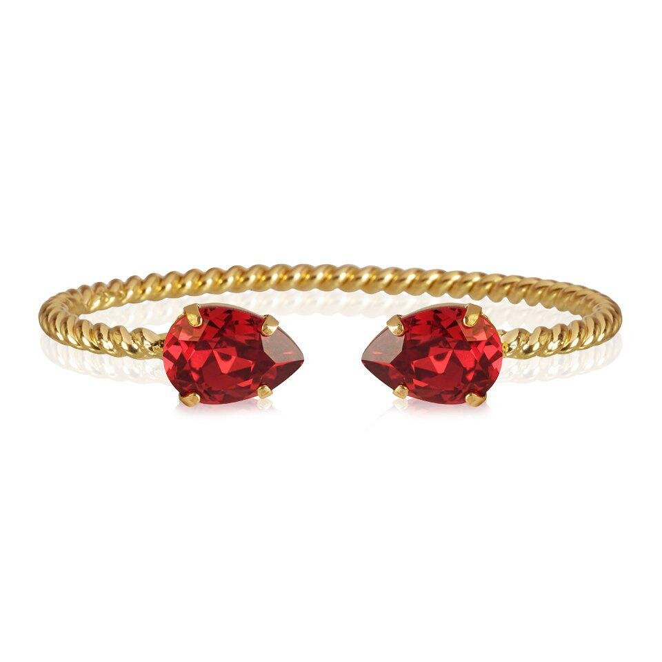 Mini Drop Bracelet Gold Scarlet