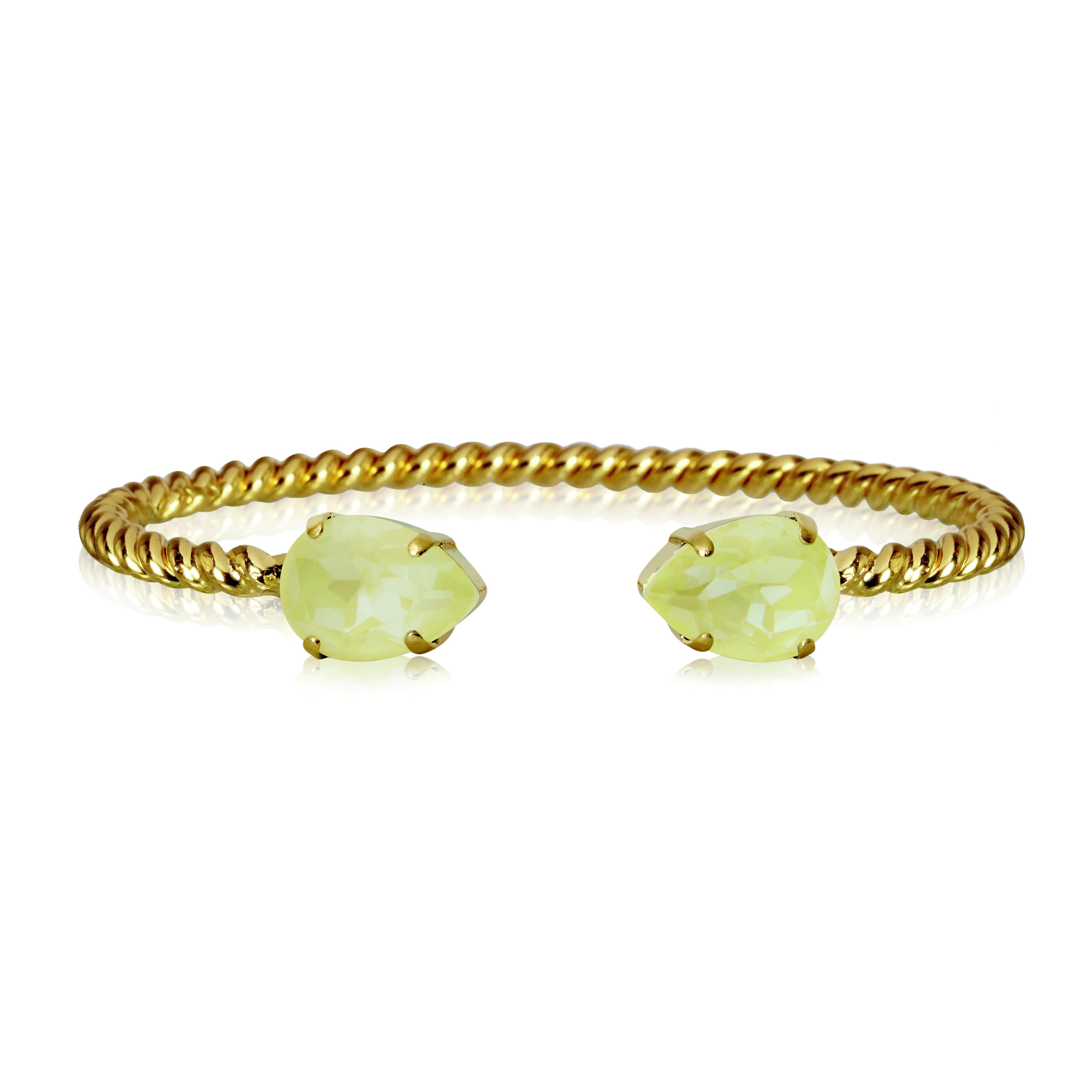 Mini Drop Bracelet Gold Soft Yellow
