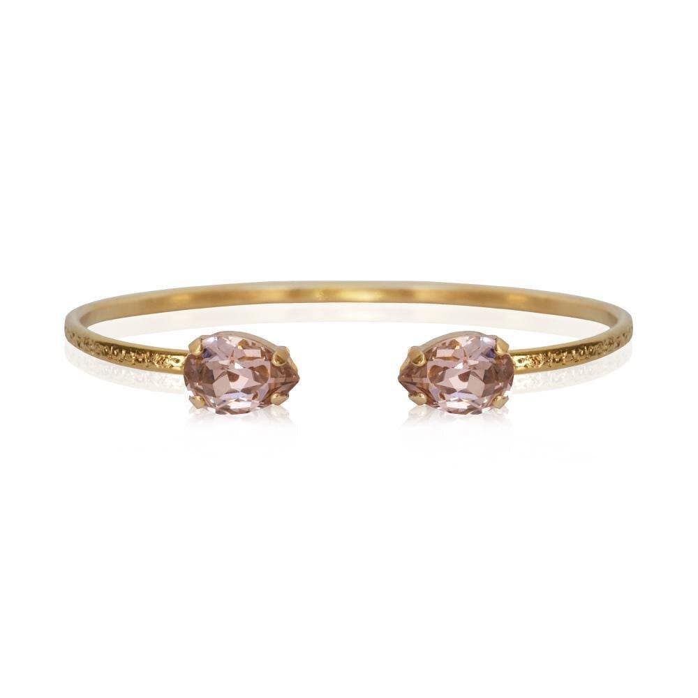 Petite Drop Bracelet Gold Vintage Rose