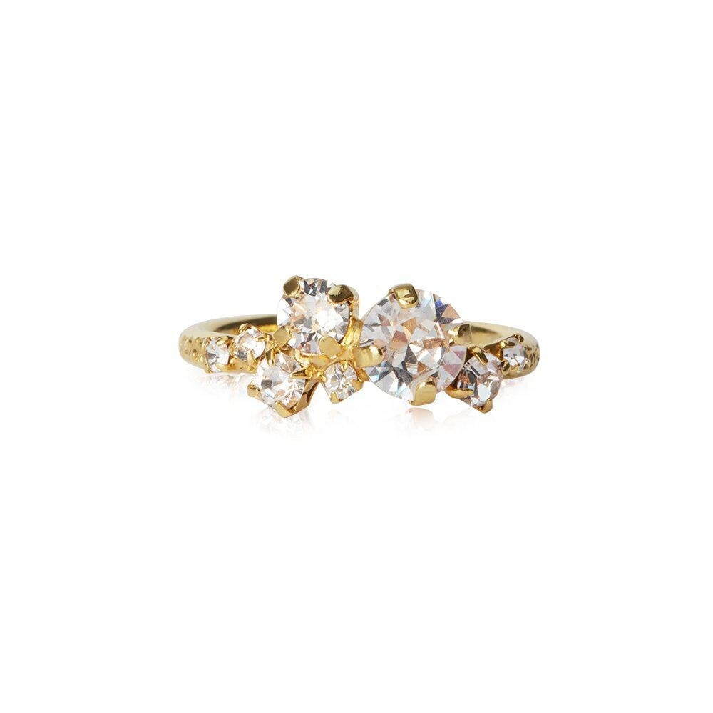 Stardust Ring Gold Crystal