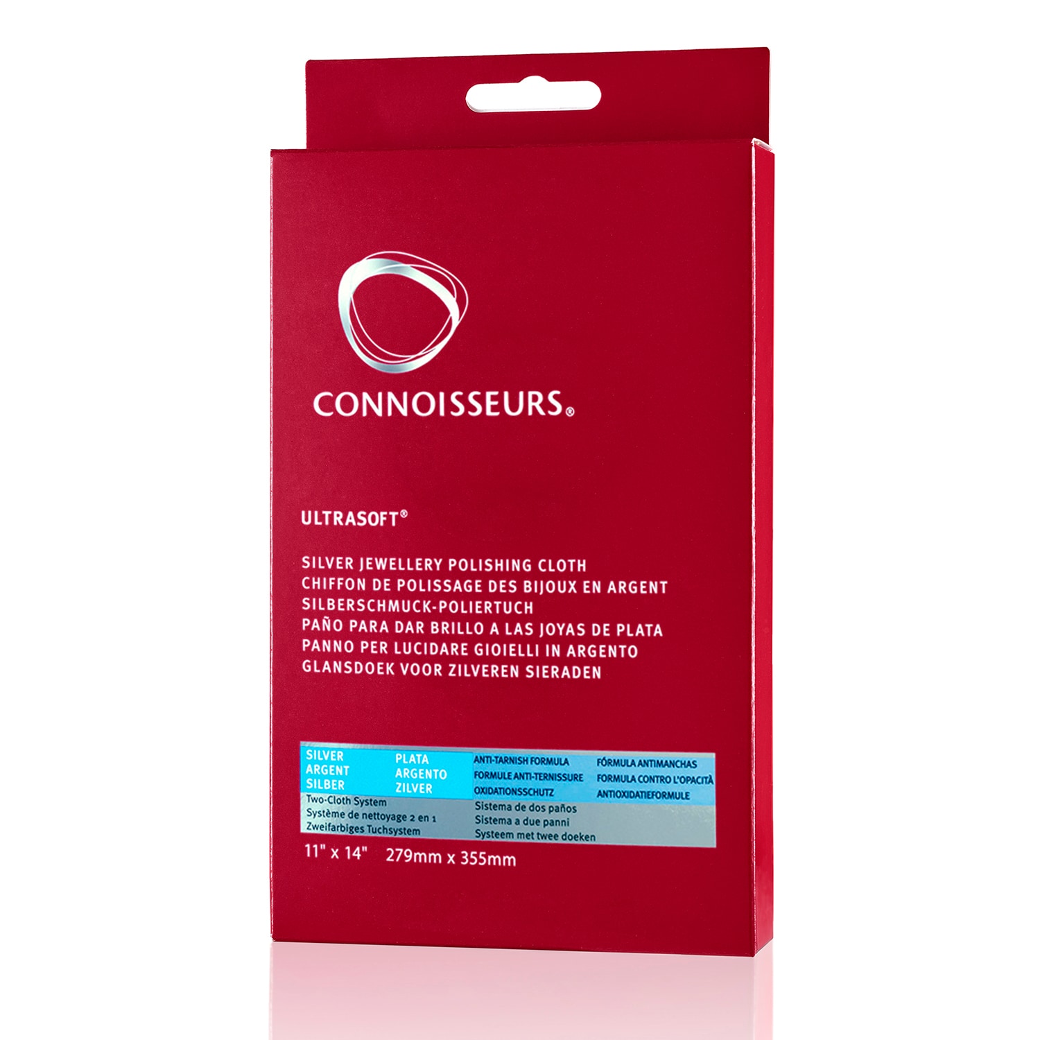 Connoisseurs UltraSoft Silver Jewelry Polishing Cloth