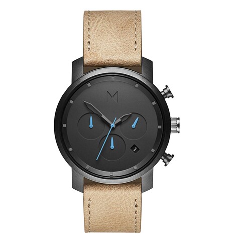 MVMT Chrono 40 Gunmetal Sandstone