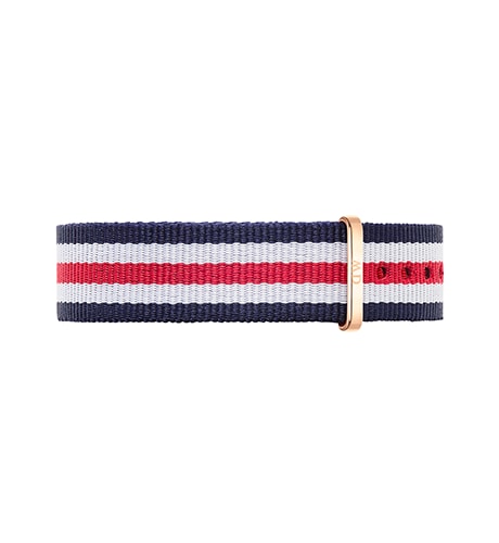 Daniel Wellington Canterbury Nato strap Rose gold