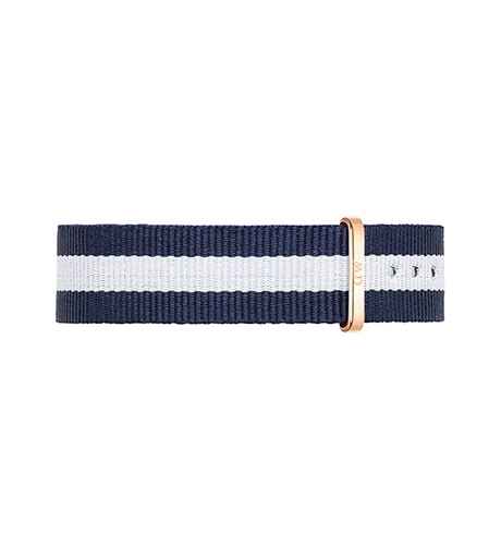 Daniel Wellington Glasgow Nato strap Rose gold