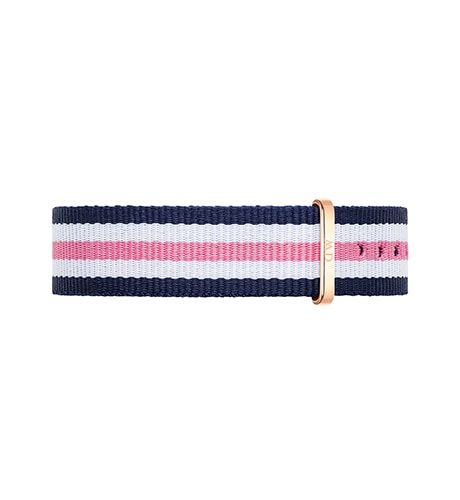 Daniel Wellington Southampton Nato strap Rose gold