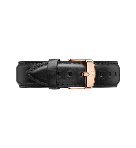 Daniel Wellington Sheffield Leather strap Rose gold