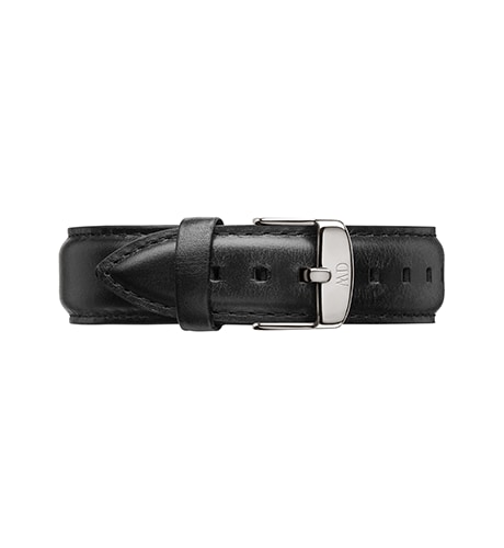 Daniel Wellington Sheffield Leather strap Silver