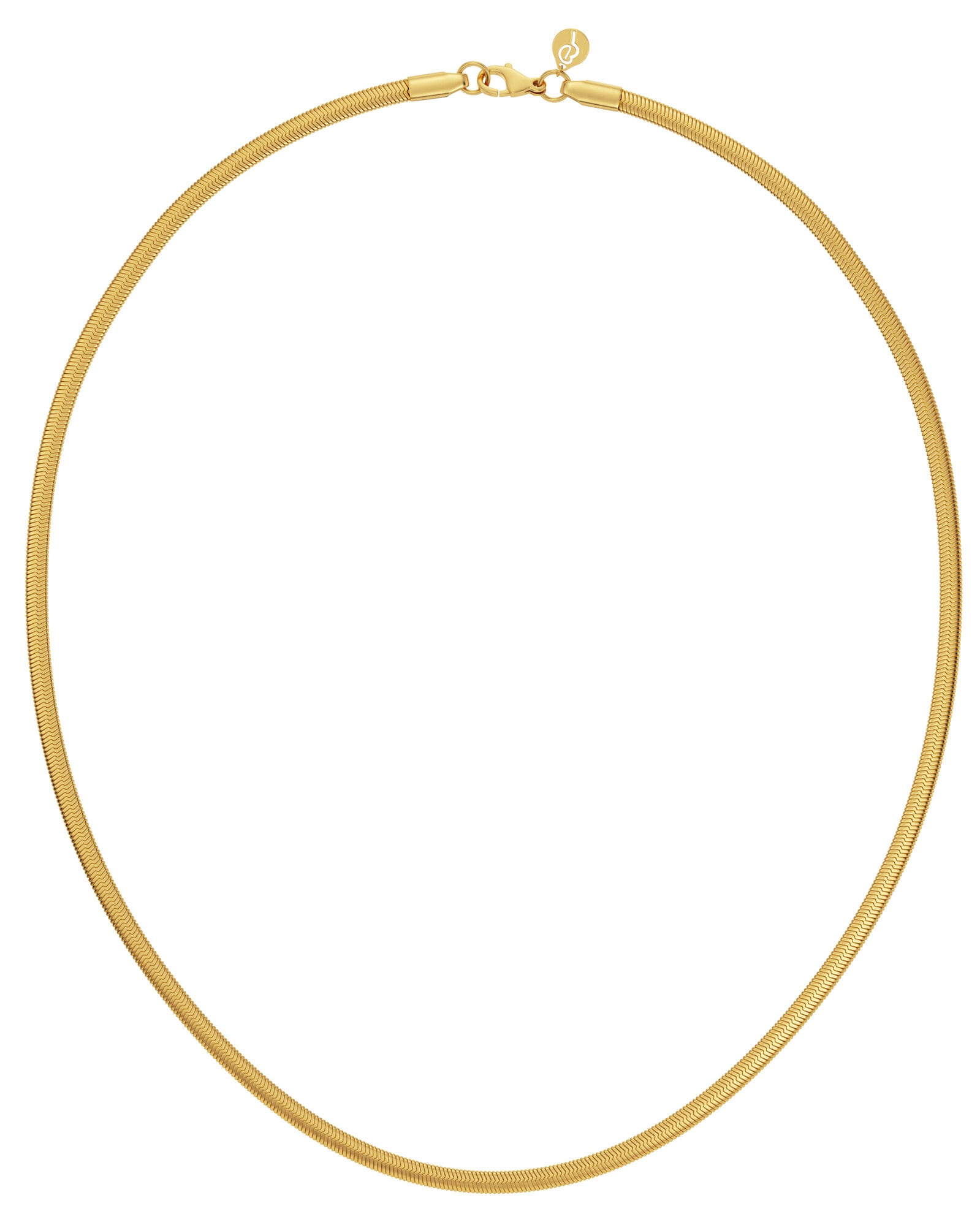 Edblad Herringbone Chain 45 cm Gold