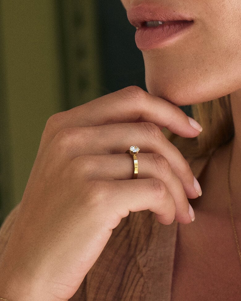 Edblad Crown Ring Gold