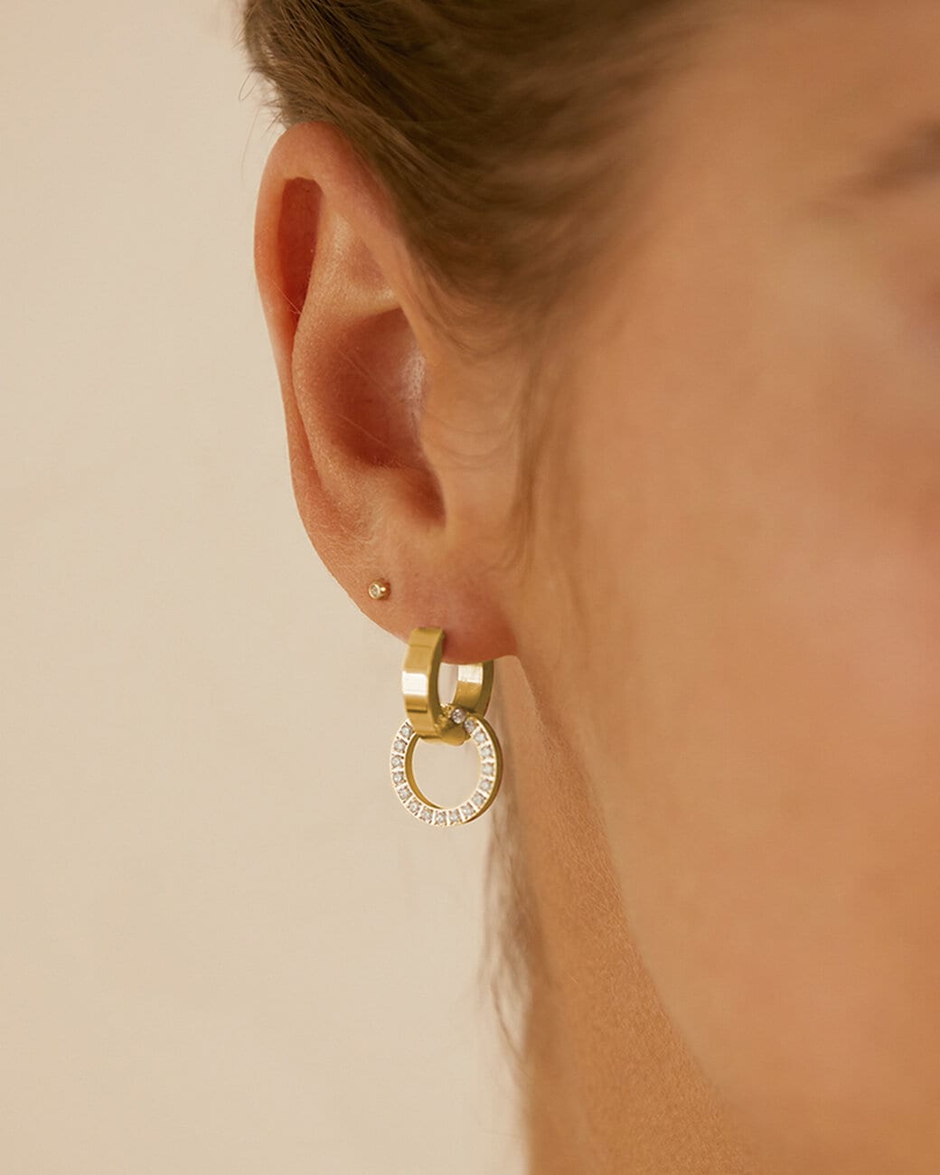 Edblad Eternal Orbit Earrings Gold