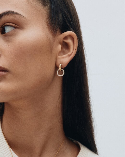 Edblad Eternal Orbit Earrings Gold