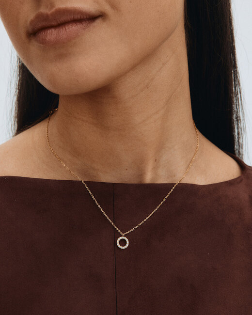 Edblad Glow Necklace Mini Gold