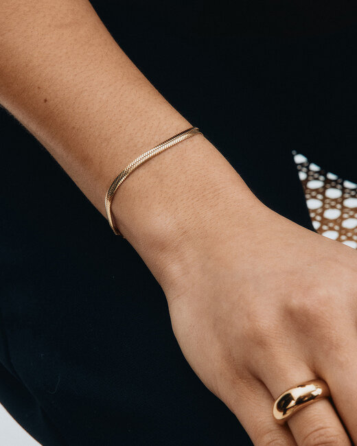 Edblad Herringbone Bracelet Gold