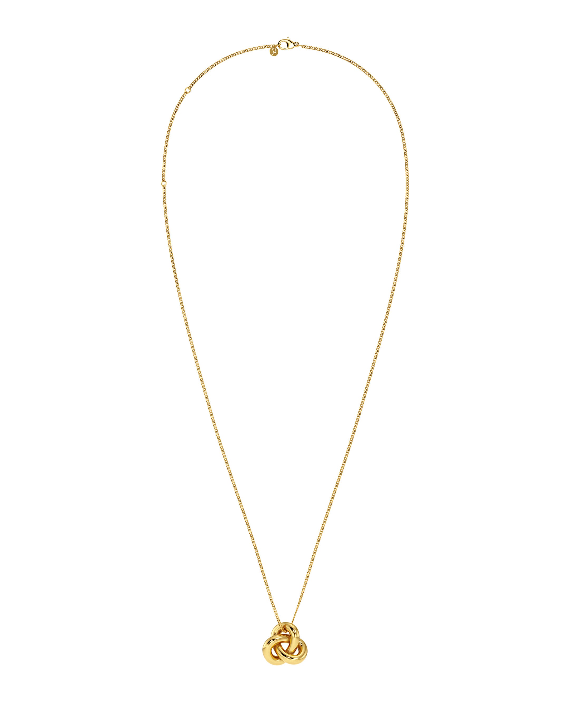 Edblad Infinity Knot Necklace L Gold