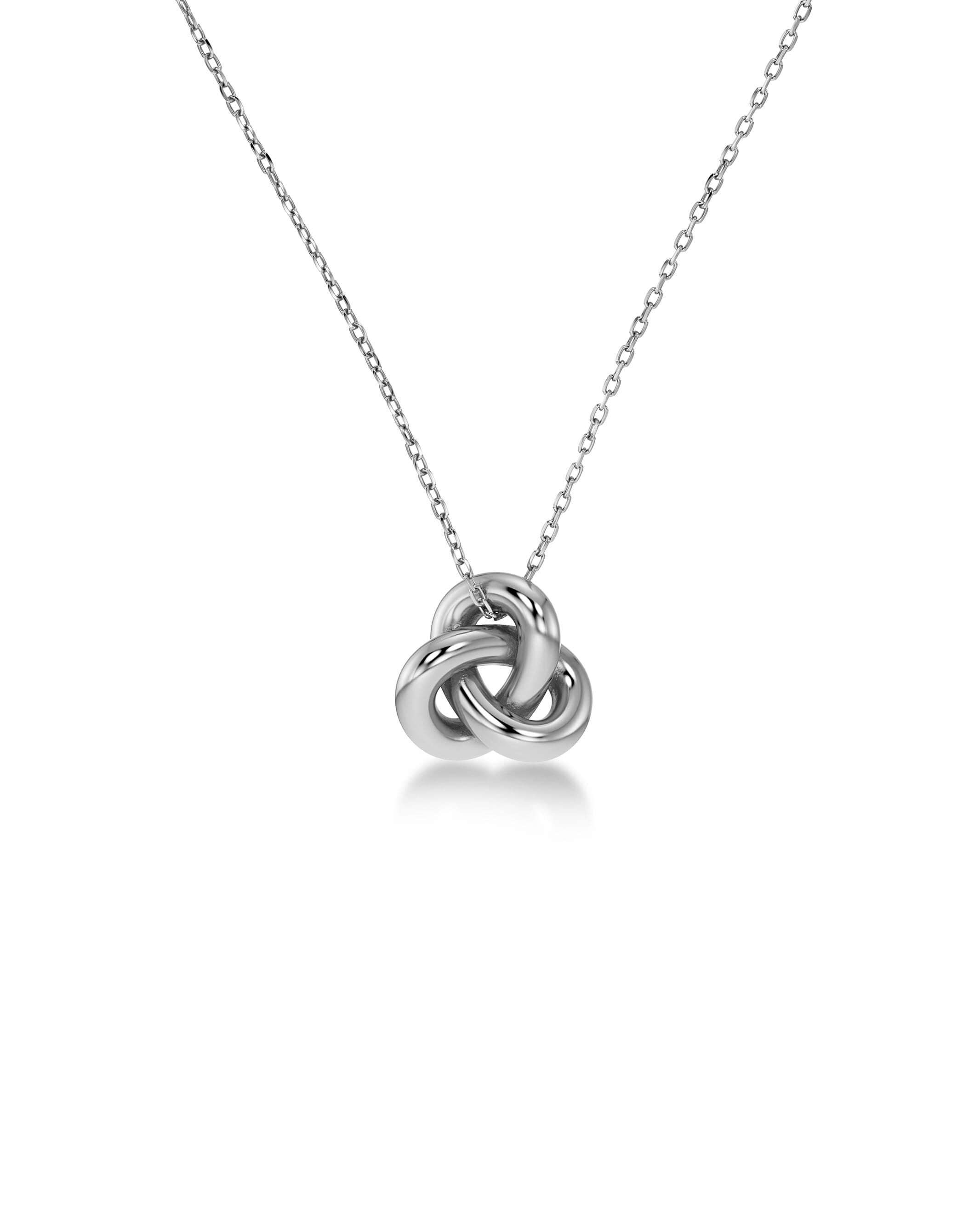 Edblad Infinity Knot Necklace S Silver