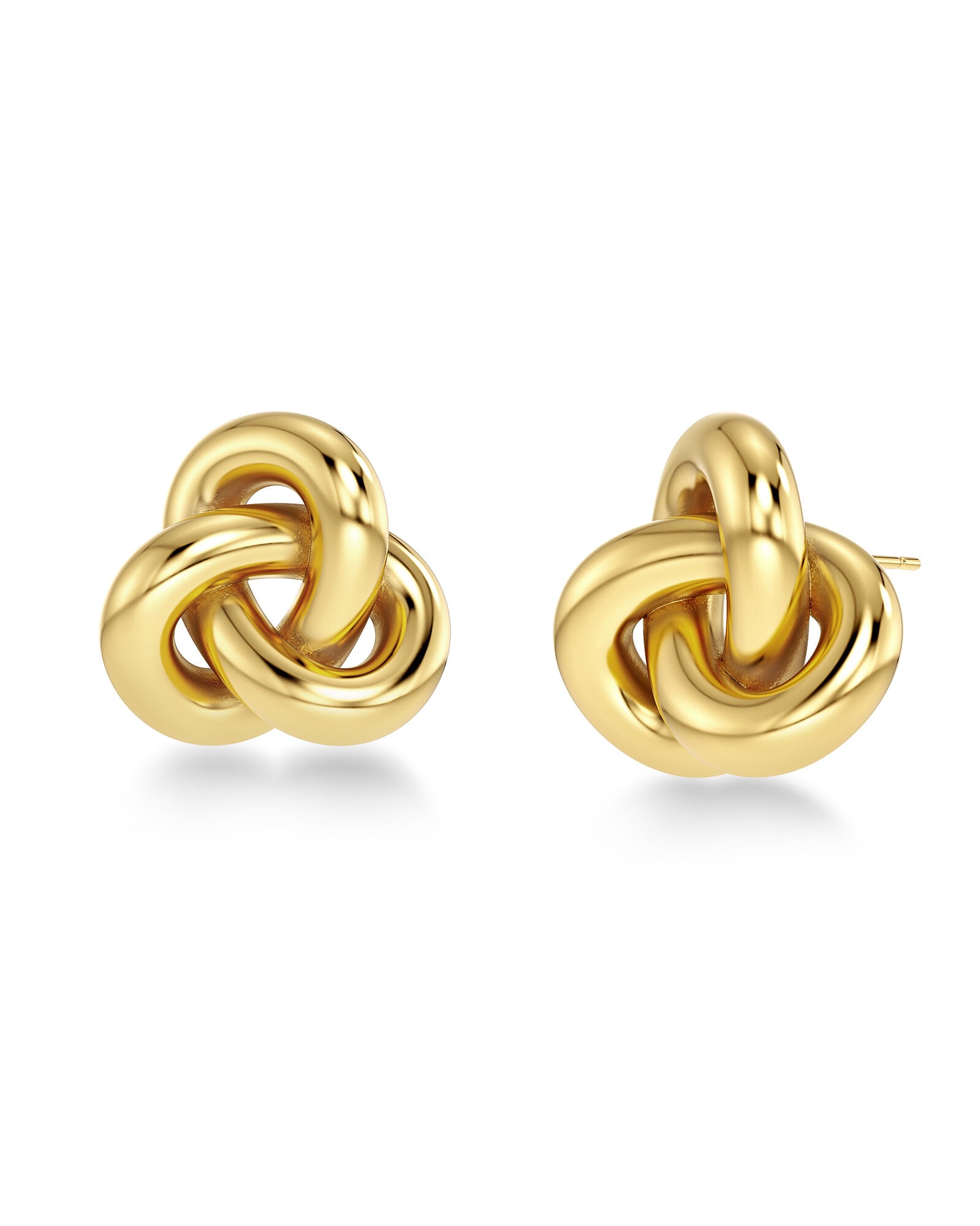 Edblad Infinity Knot Studs L Gold