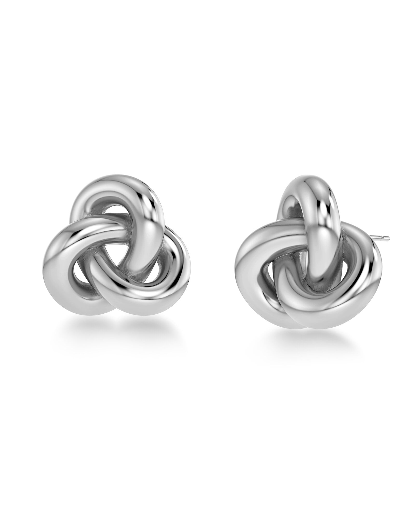 Edblad Infinity Knot Studs L Silver