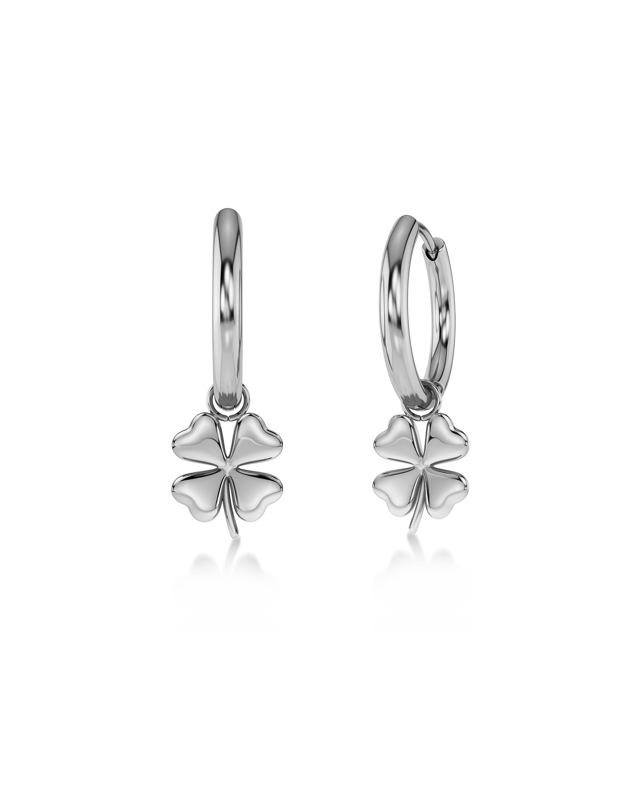 Edblad Lucky Mini Hoops Silver