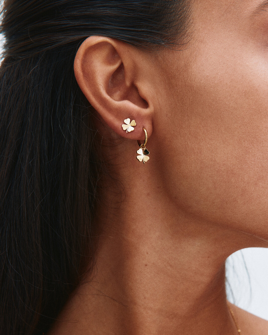 Edblad Lucky Mini Hoops Gold