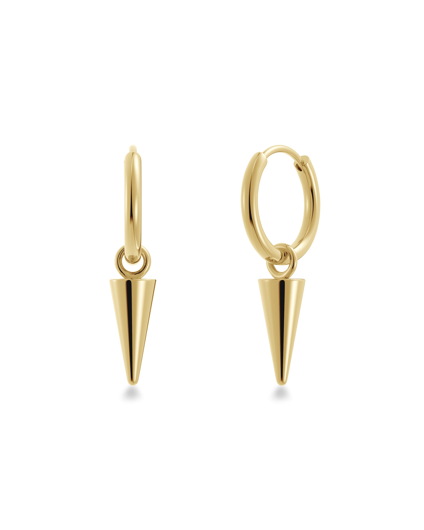 Edblad Peak Hoops Mini Gold