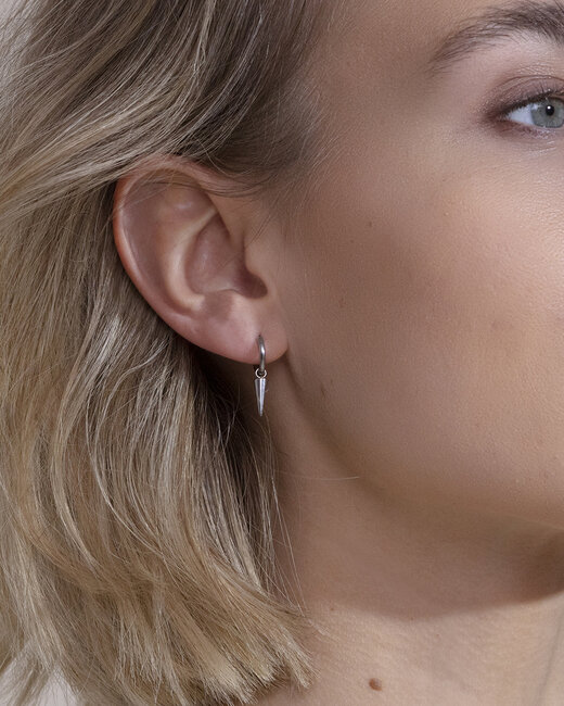 Edblad Peak Hoops Mini Silver