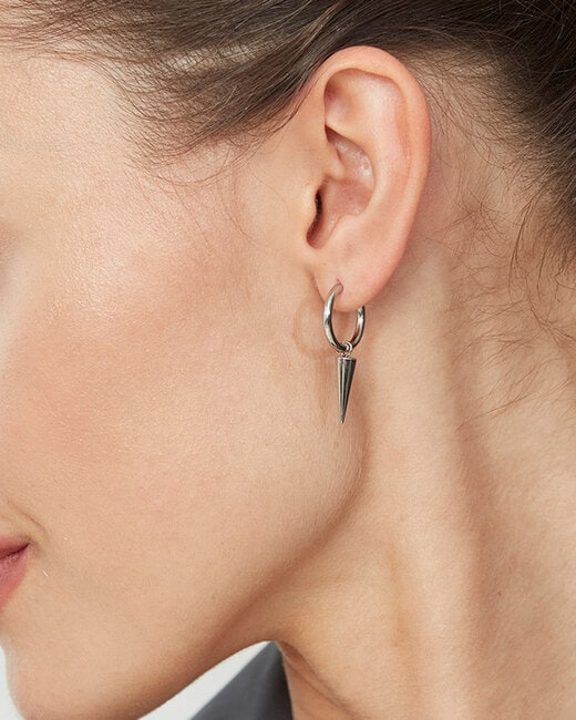 Edblad Peak Hoops Silver
