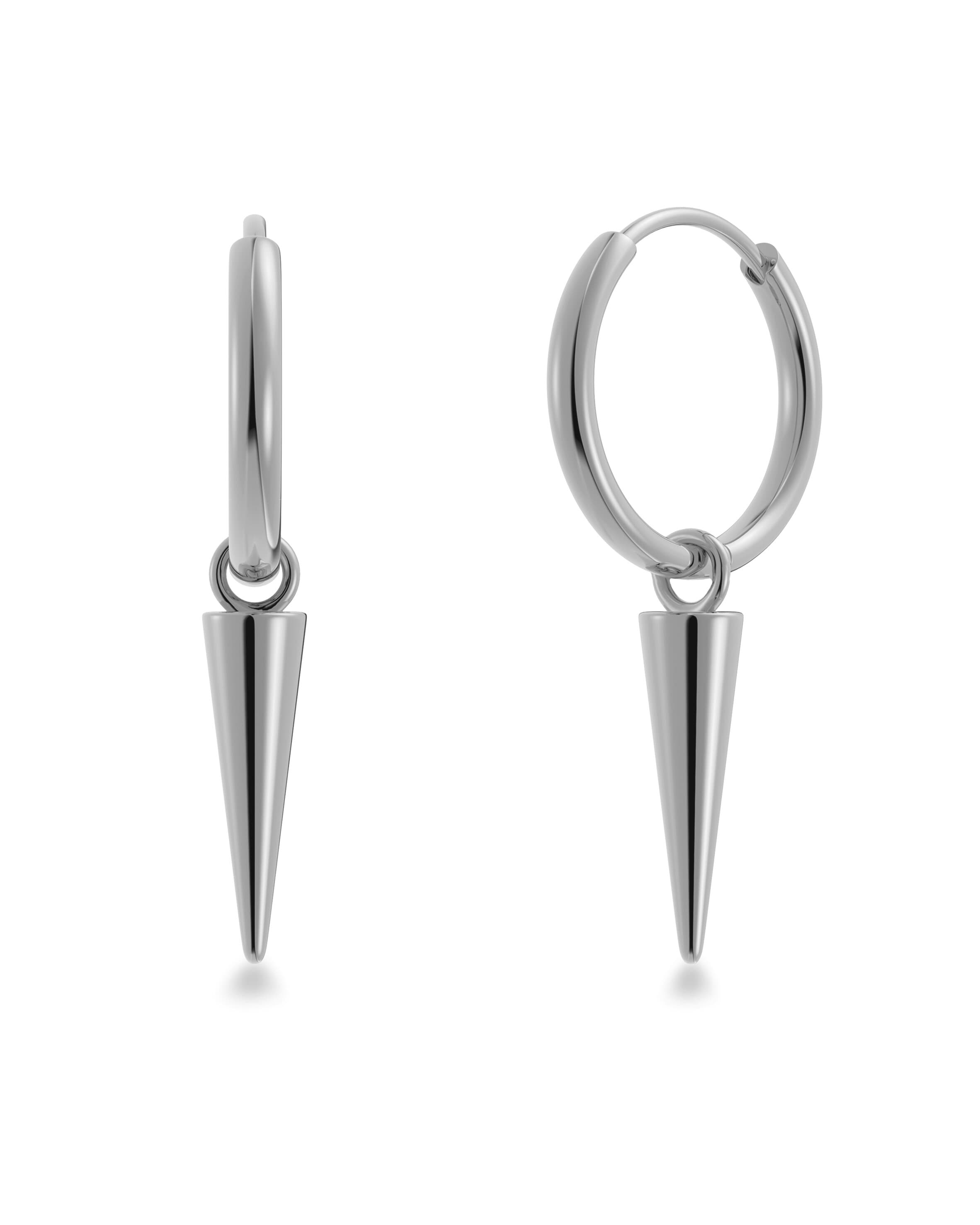 Edblad Peak Hoops Silver