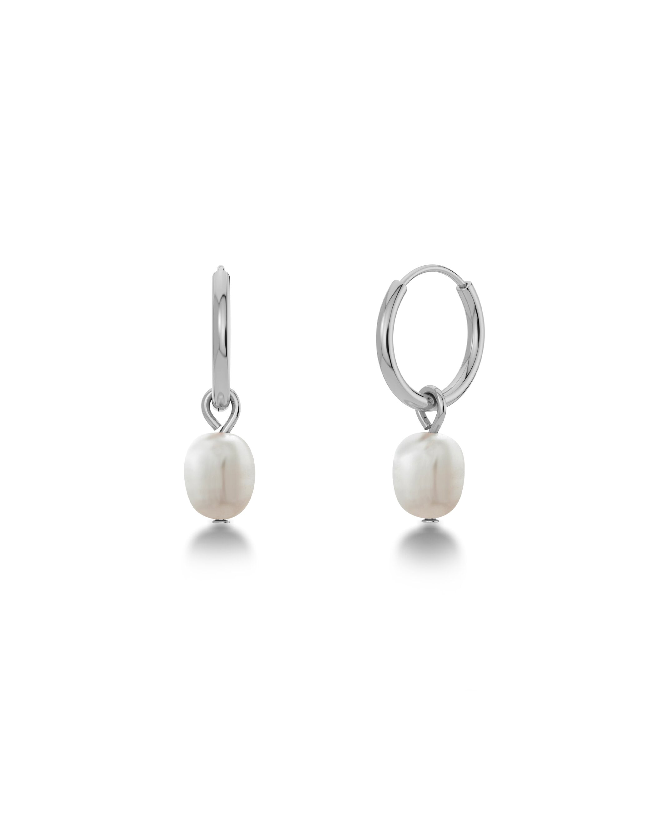Edblad Perla Hoops Silver