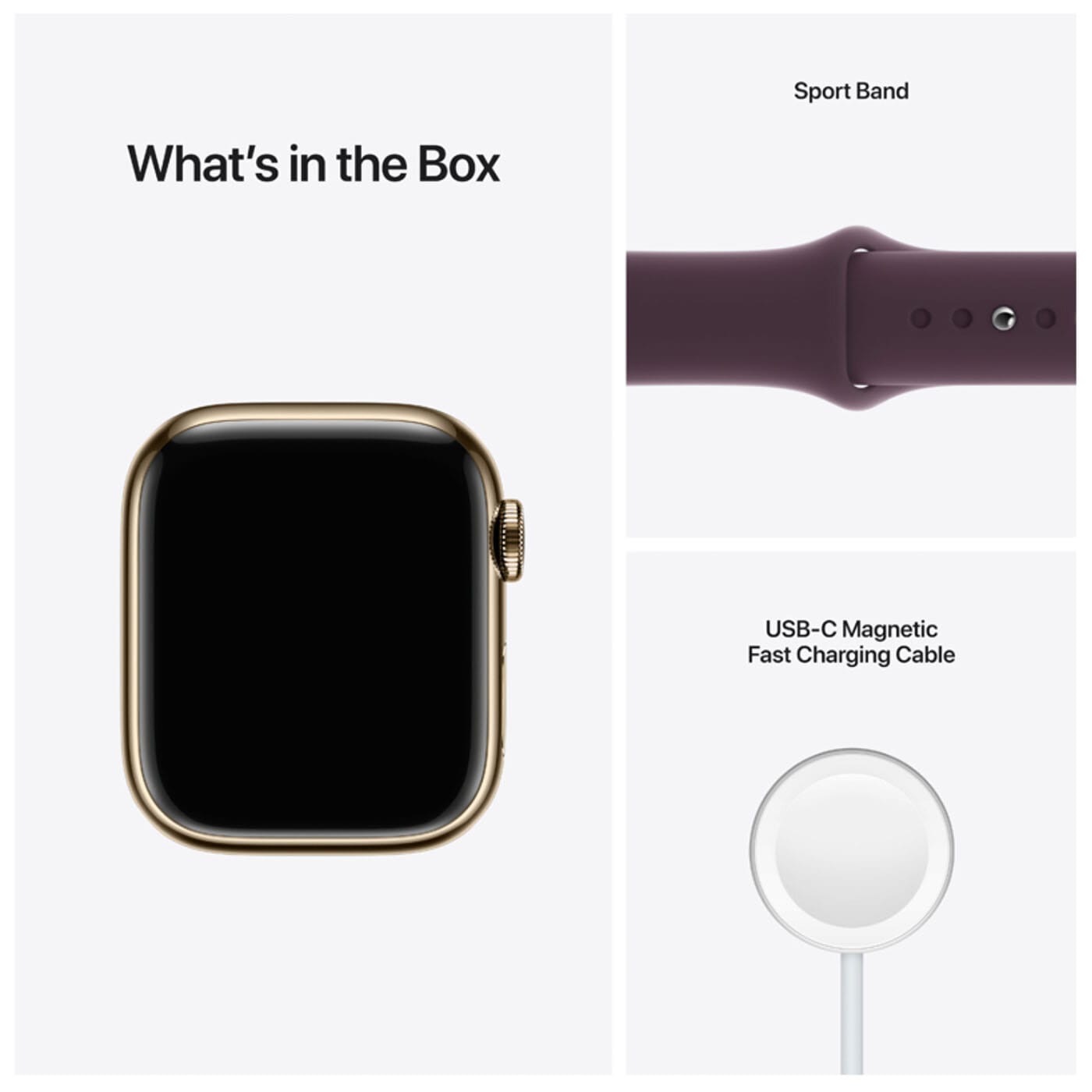 Apple Watch Series 7 Rostfri stålboett