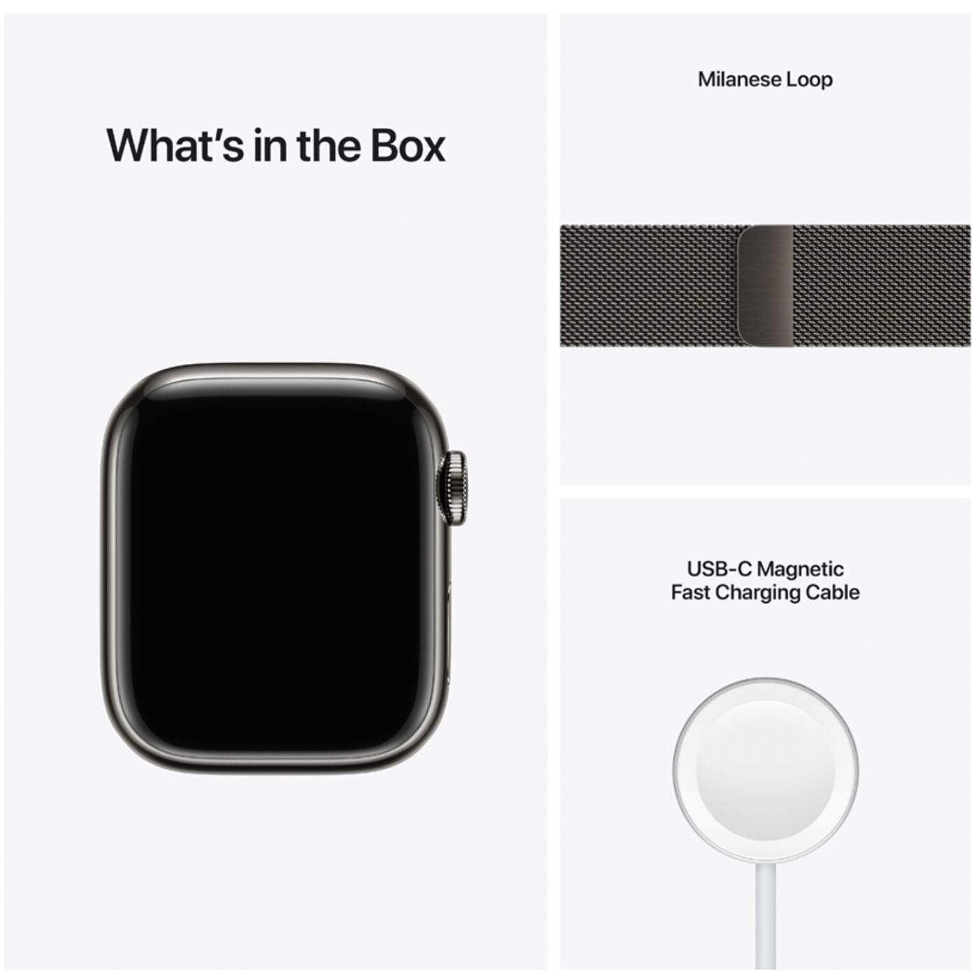 Apple Watch Series 7 Rostfri stålboett