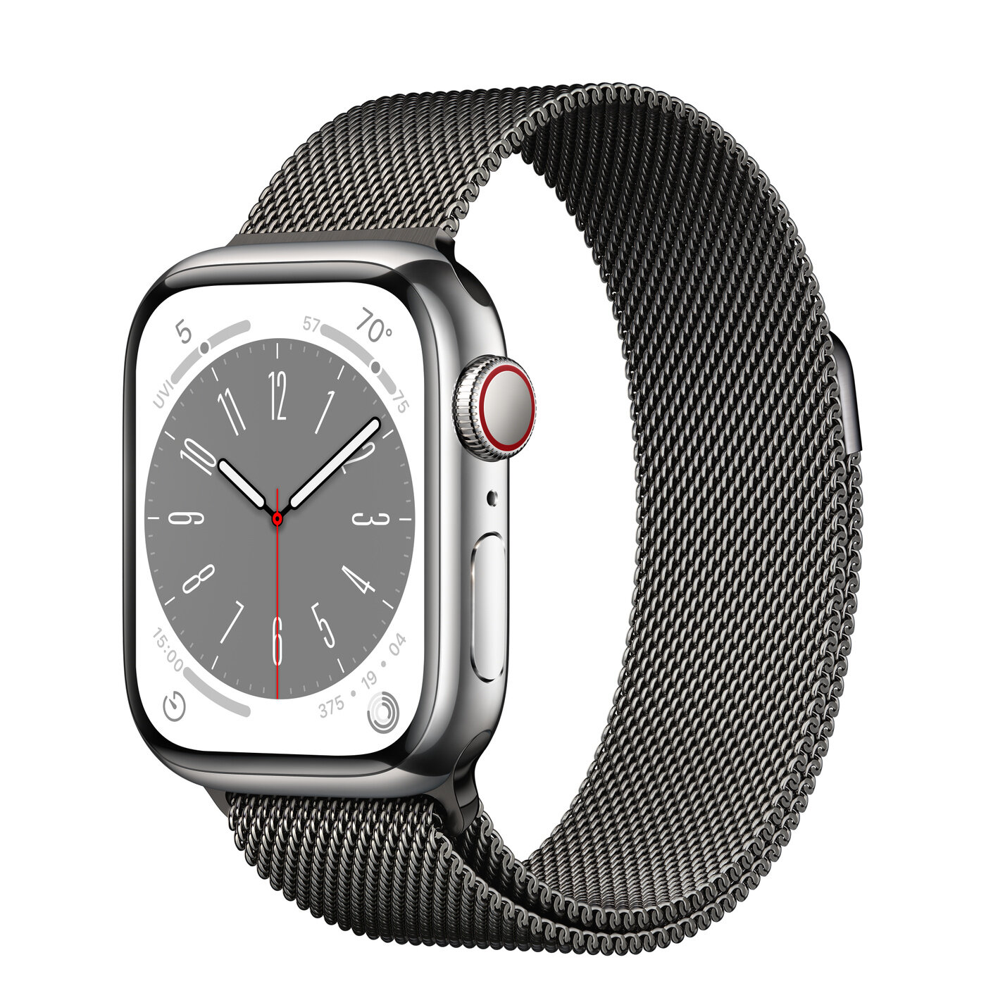 Apple Watch Series 8 Rostfri stålboett