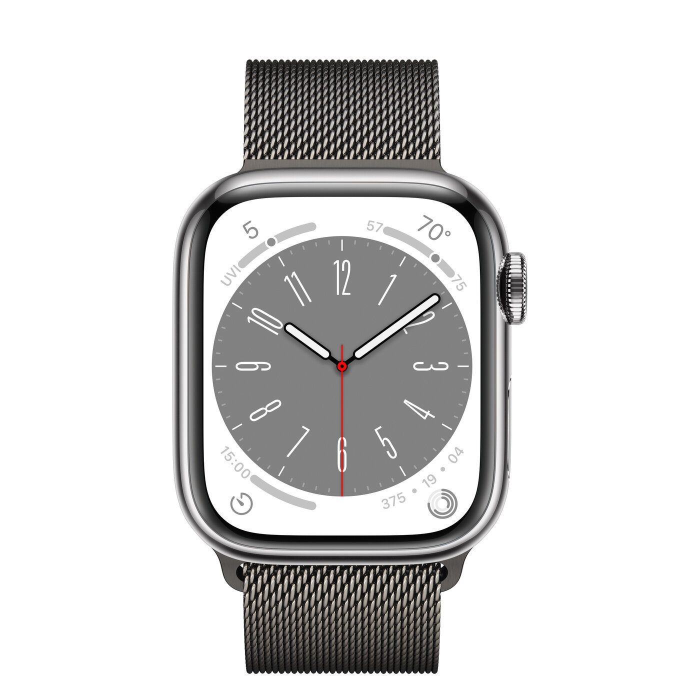 Apple Watch Series 8 Rostfri stålboett