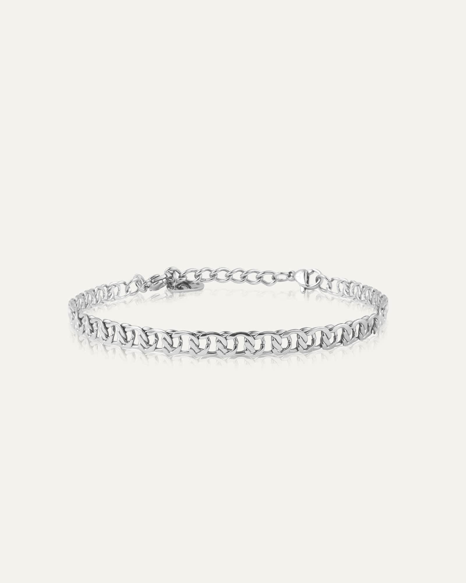 Mockberg Infinity Silver Bracelet