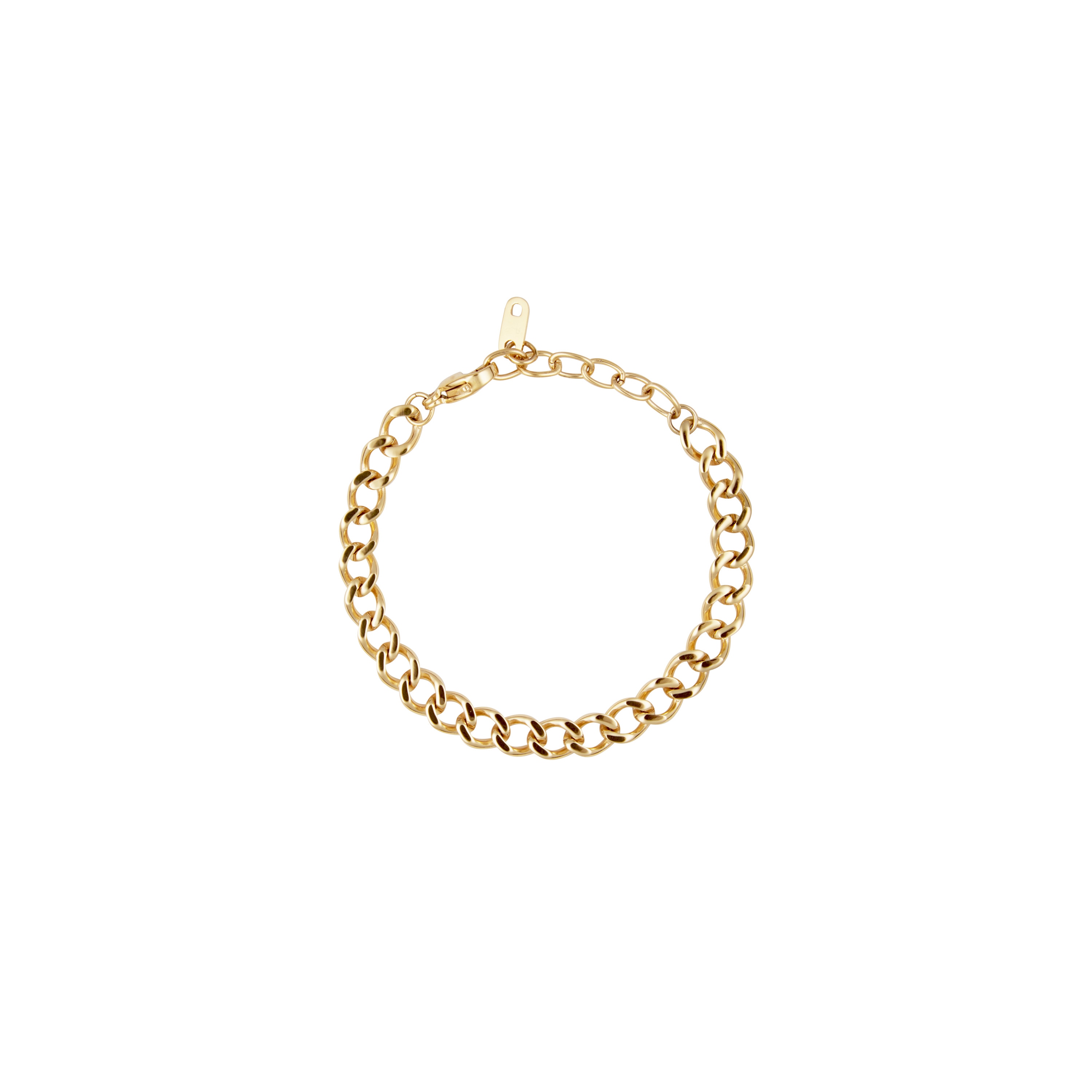 Mockberg Curb Chain Bracelet Gold
