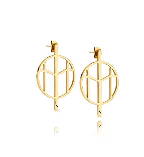 Mockberg M Earrings