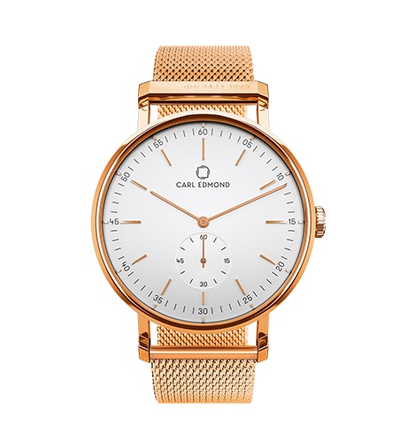 Carl Edmond Ryolit White Deluxe Rose Gold 36