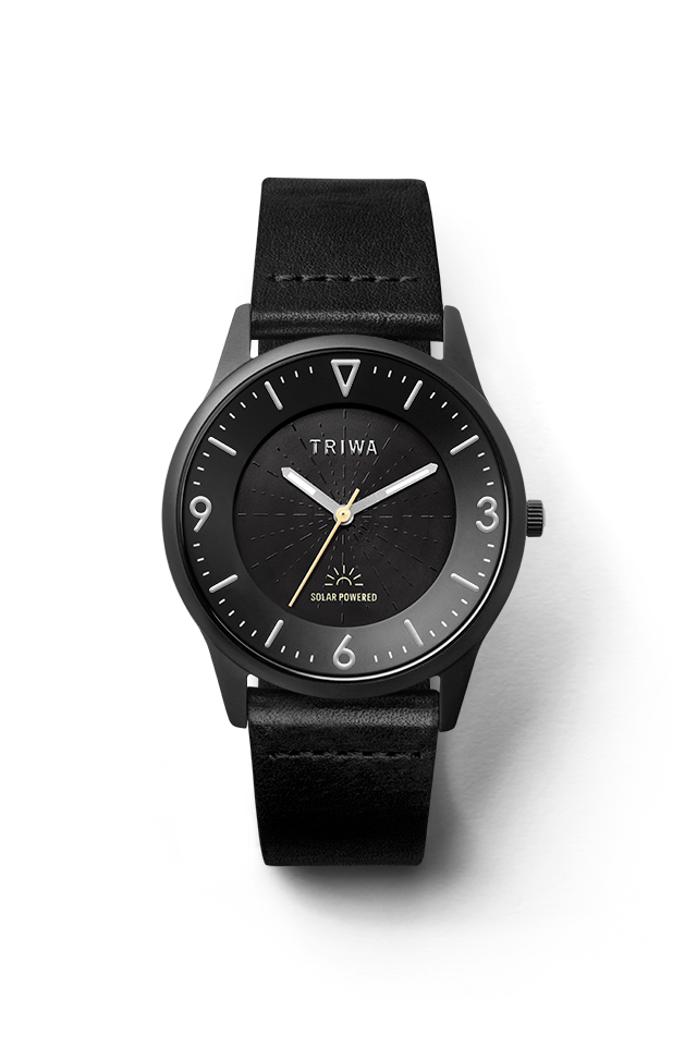 Triwa Black solar