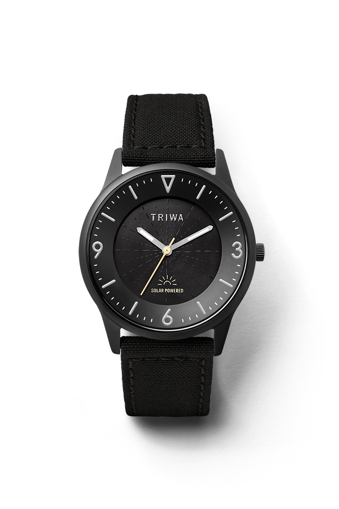 Triwa Black solar