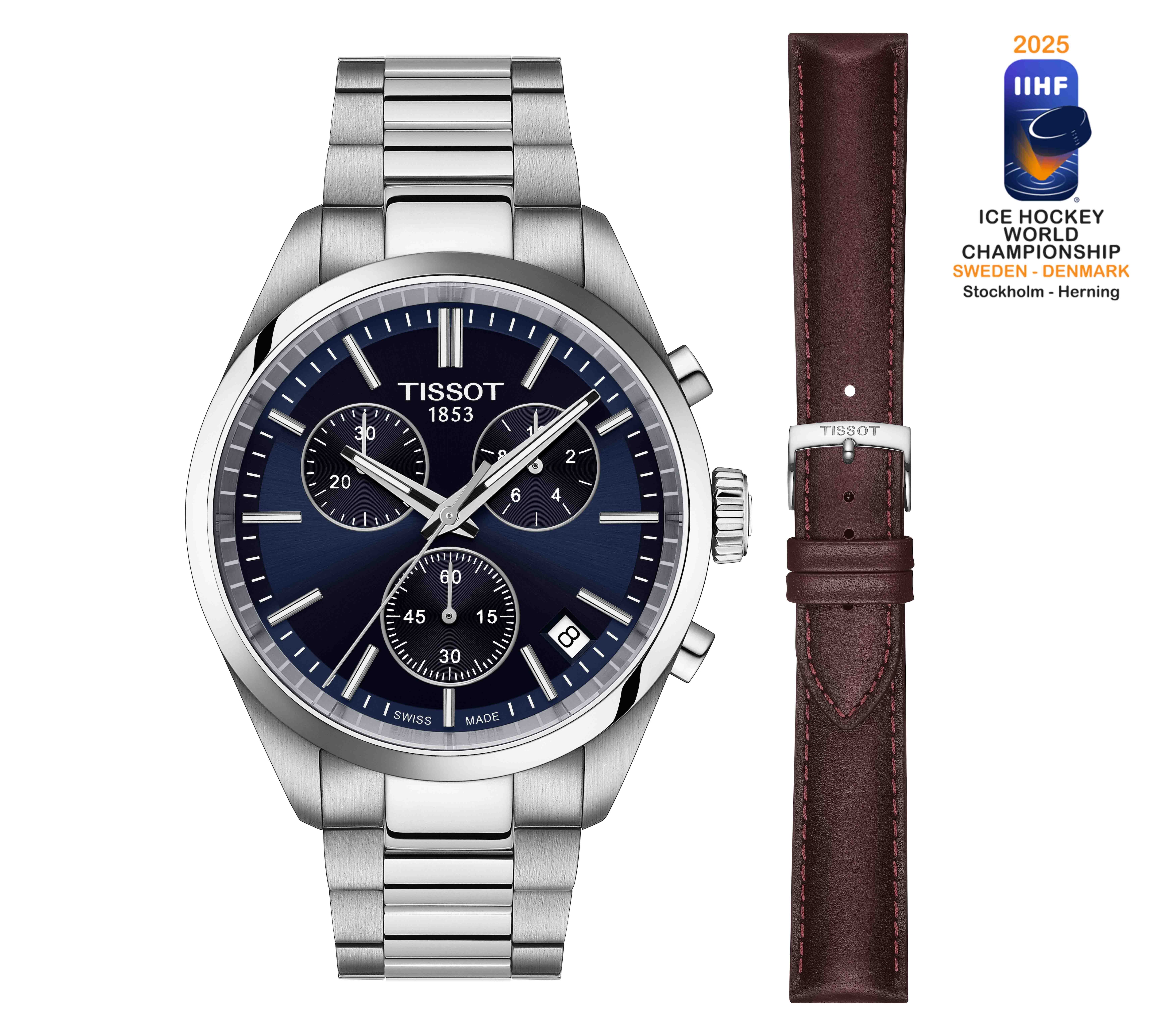 Tissot PR 100 Chronograph IIHF 2025 Special Edition